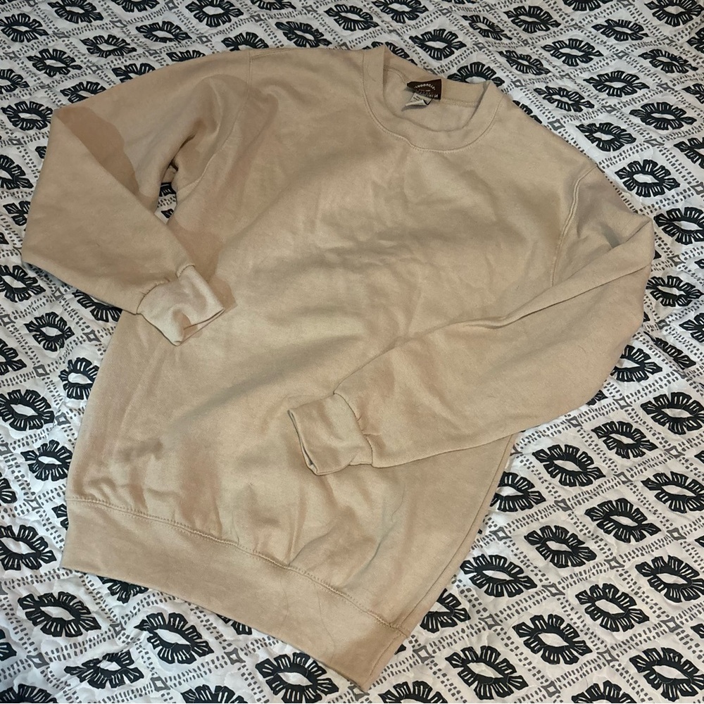 John Lauren apparel - beige/cream sweatshirt